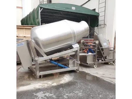 Tumbler de marinado al vacío inclinado