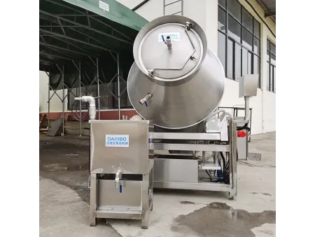 Tumbler de marinado al vacío inclinado