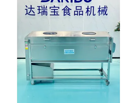 Lavadora de cepillos para vegetales