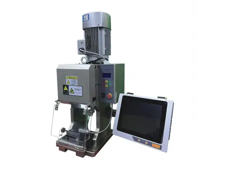 Máquina crimpadora de terminales de doble motor