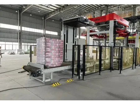 Máquina envolvedora de brazo giratorio