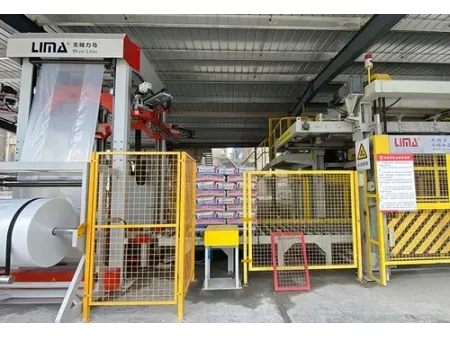 Máquina envolvedora de brazo giratorio