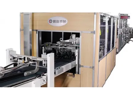 Máquina para formar tubos de sacos de papel valvulados