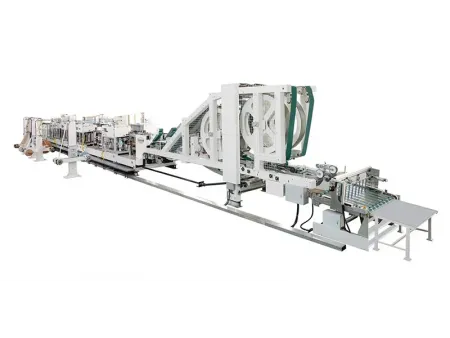 Máquina fondera para sacos de papel valvulados