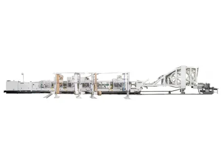 Línea de producción de sacos de papel para materiales de construcción