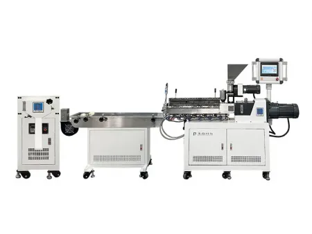 Línea de peletización de doble husillo tipo dividido, BP-8177-ZB