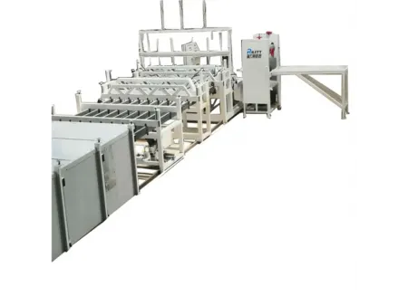 Prensa automática para encolado de cantos