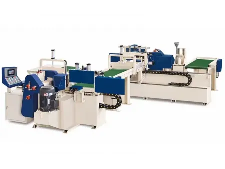 Máquina automática para empalme tipo finger joint