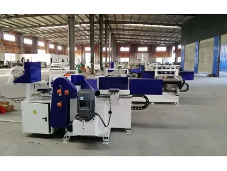 Máquina automática para empalme tipo finger joint