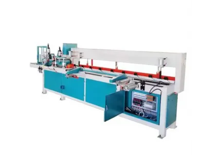 Prensa automática para ensamblaje tipo finger joint