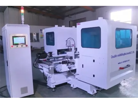Fresadora y taladradora CNC de doble extremo
