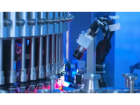 Máquina semiautomática de inspección visual
