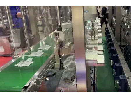 Máquina automática de inspección de bolsas intravenosas