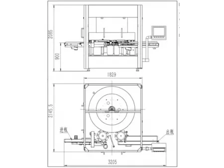 Máquina de prueba de fugas por decaimiento de vacío para ampollas BFS