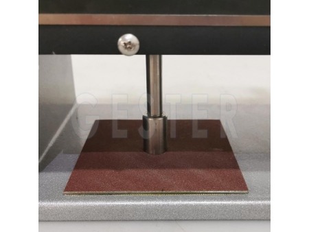 Medidor de solidez al frote vertical rotativo manual AATCC (crockmeter)