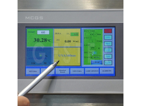 Equipo de prueba de intemperización acelerada UV
