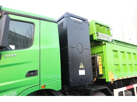 Camión volquete eléctrico