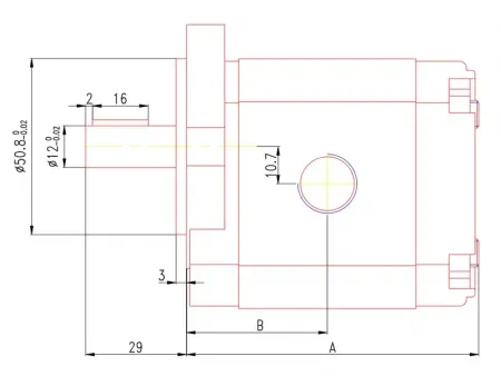 Serie HGP  Bombas de engranajes externos   (Bomba única)