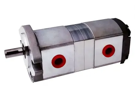 Serie HGP  Bombas de engranajes externos   (Bomba doble/bomba tándem) Serie HGP  Bombas de engranajes externos   (Bomba doble/bomba tándem)