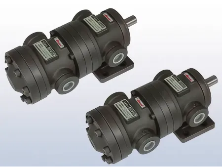 Bomba de paletas de desplazamiento fijo doble Bomba de paletas de desplazamiento fijo doble