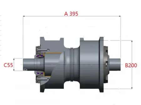 Rodillo superior para excavadora Hitachi EX1900