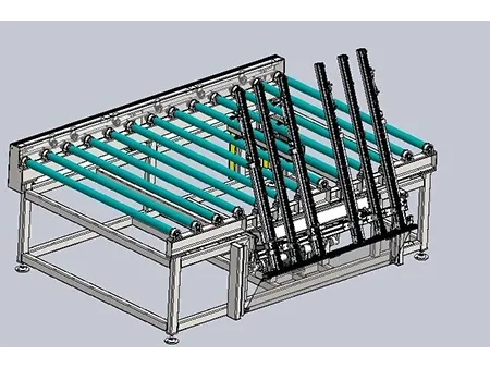 Transportador de descarga inclinable