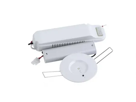 Luminaria de emergencia empotrable, D40-R-1 Luminaria de emergencia empotrable, D40-R-1