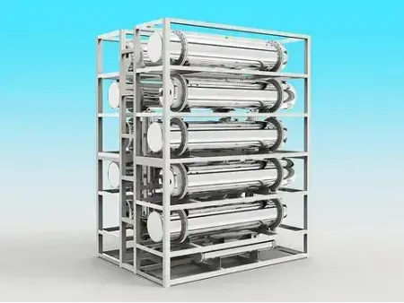 Destilador de agua de termocompresión multiefecto