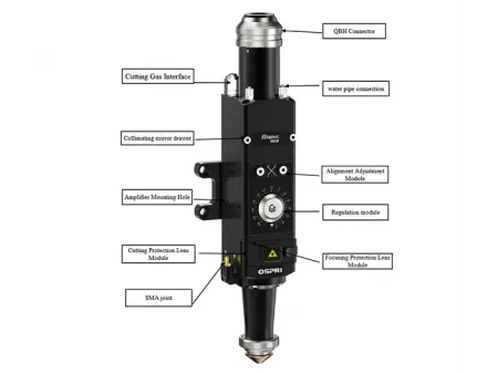 Cabezal de corte láser de fibra de 3 kW
