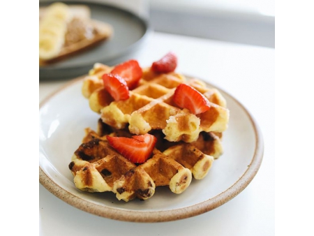 Máquina automática continua para hacer gofres/waffles