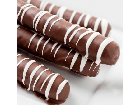 Línea de recubrimiento de chocolate