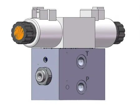 Bloque de válvula de acoplamiento rápido K04