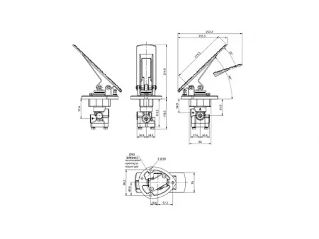 Válvula freno servicio YBV-S