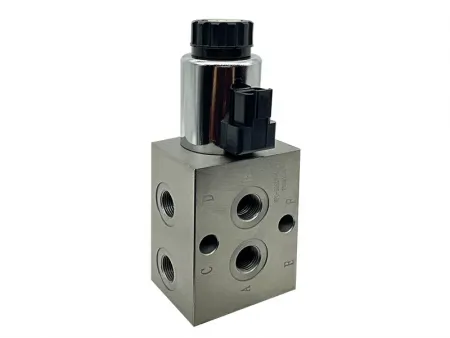 2 posiciones 8 vías  Válvula direccional solenoide