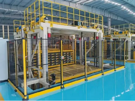 Sistema de transporte de láminas de vidrio