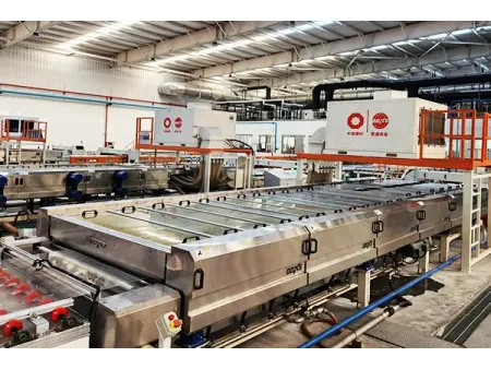 Lavadora de vidrio solar