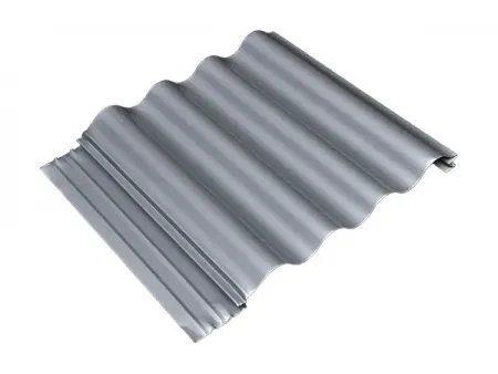 Paneles metálicos para muro con fijación oculta