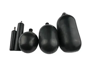 Vejigas de goma de acumulador para turbinas eólicas