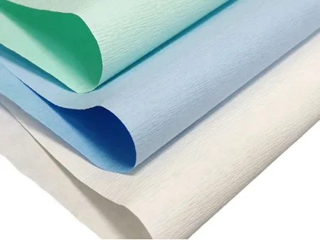 Papel crepado grado médico