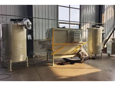 Sistema automático de mezcla de almidón