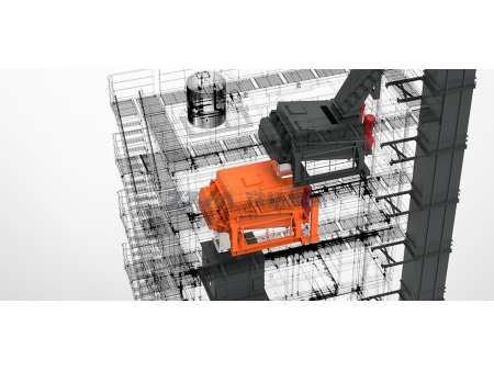 Planta de reciclaje de asfalto ecológica, serie TSEC