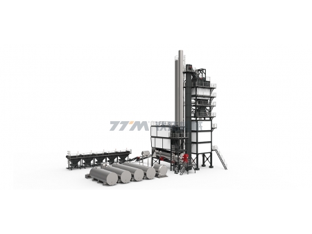 Planta de asfalto con tolva de almacenamiento inferior, serie GLB