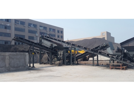 Planta de trituración y cribado de asfalto reciclado (RAP)