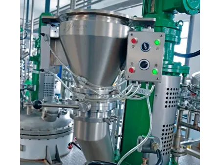 Estación de descarga de bolsas grandes (big bags)