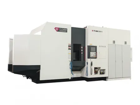 Centro de mecanizado de 5 ejes  con cabezal de fresado de horquilla