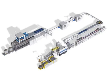 Sistema de transferencia de cuerpos de lata sin conformar