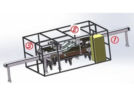 Enjuagadora de latas con aire ionizado