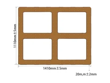 Tapas/cubiertas de plástico para palets