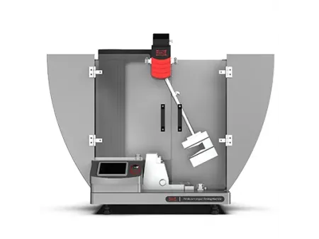 Máquina de ensayo de impacto pendular para plásticos, ensayo de impacto Charpy/Izod