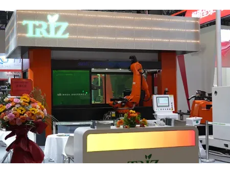 Cortadora láser 3D de doble estación y 16 ejes